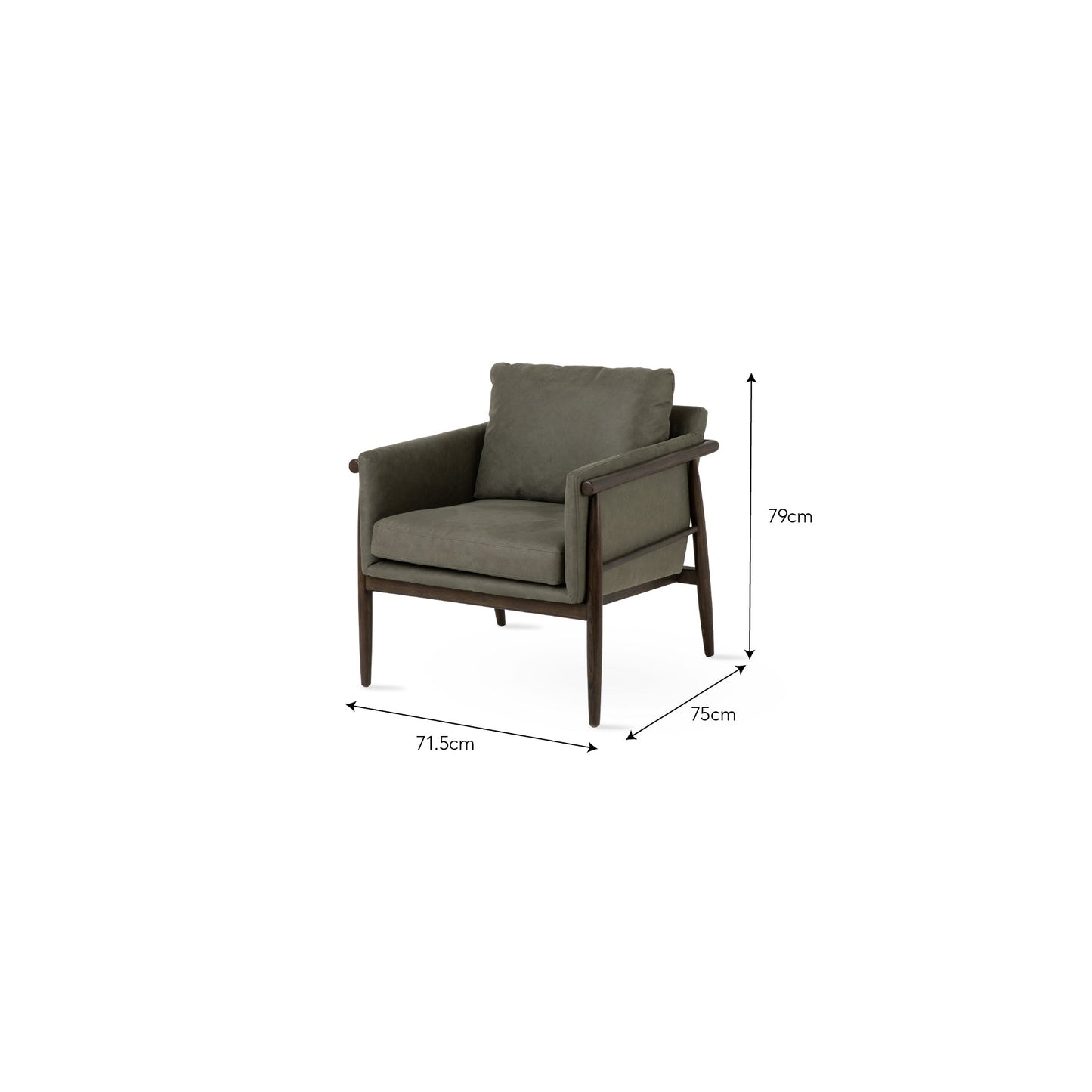 Olive Ash Armchair