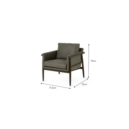 Olive Ash Armchair