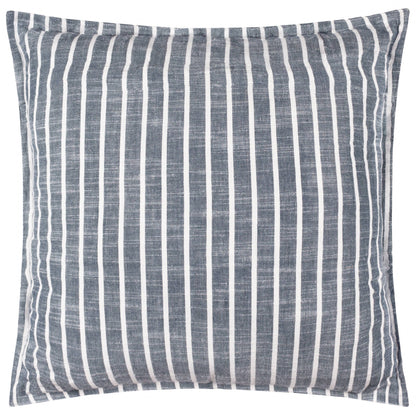 Fine Stripe Outdoor Cushion - Design Vintage