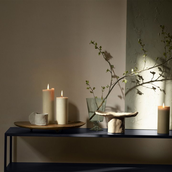 Sand Pillar Candle