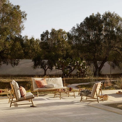 Bamboo Lounge Couch - Design Vintage