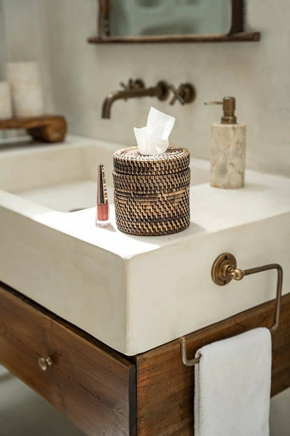 Colonial Tissue Box
