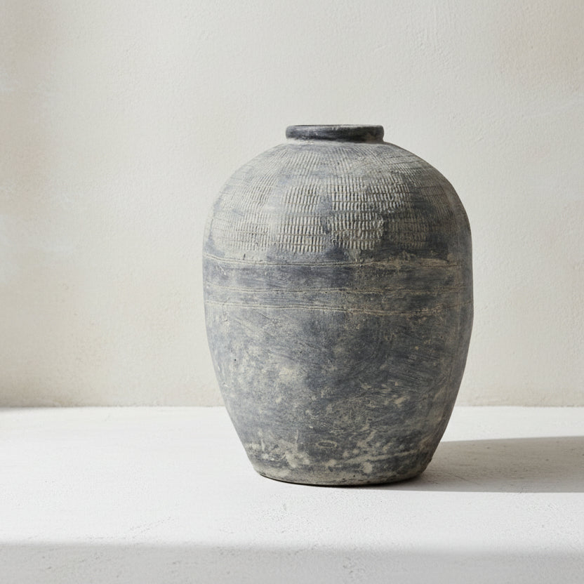 Rustic Concrete Vase - Large