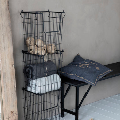 Tall Stackable Baskets - Design Vintage