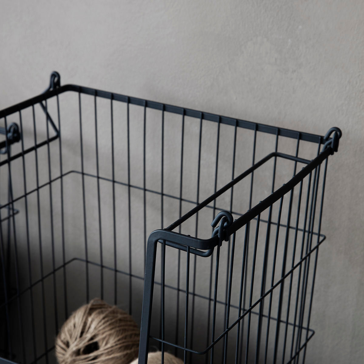 Tall Stackable Baskets - Design Vintage