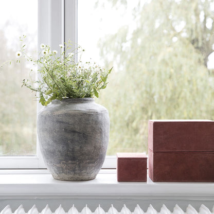 Rustic Concrete Vase - Medium - Design Vintage