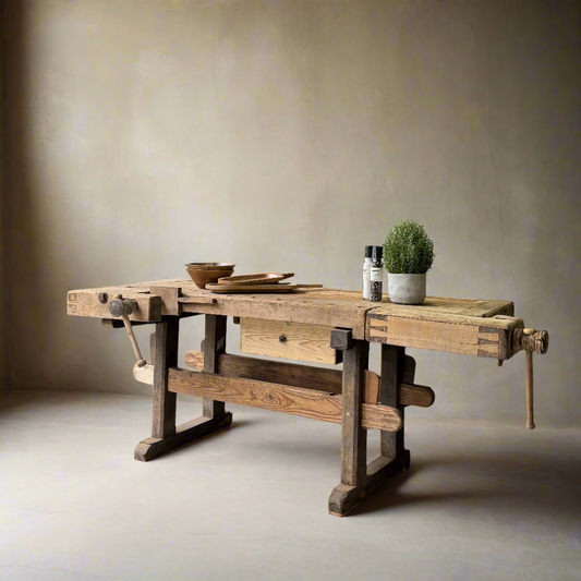 Vintage Work Table 'Rafa' - Design Vintage