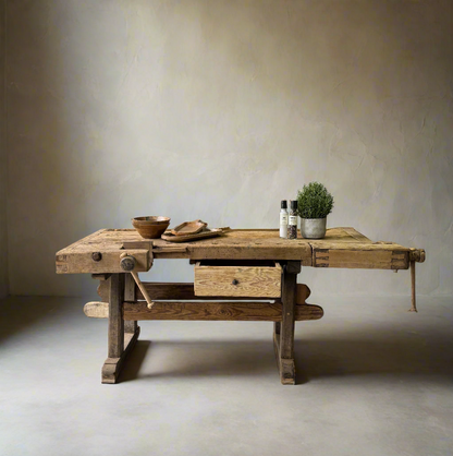 Vintage Work Table 'Rafa' - Design Vintage