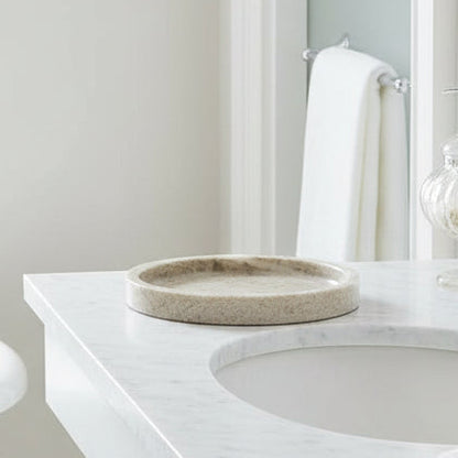 Beige Marble Tray