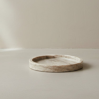 Beige Marble Tray