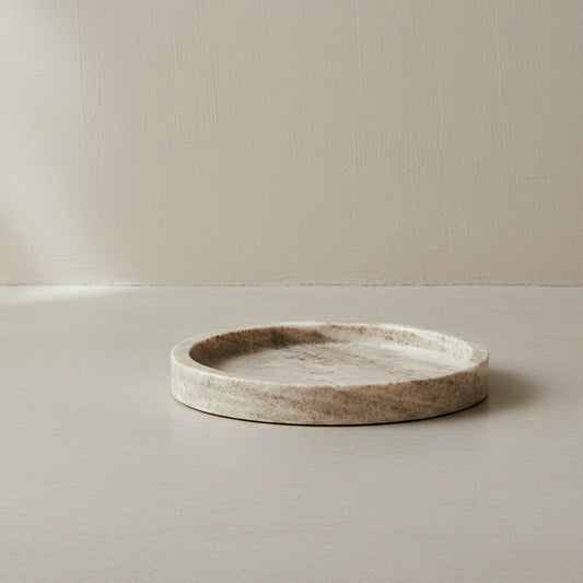 Beige Marble Tray
