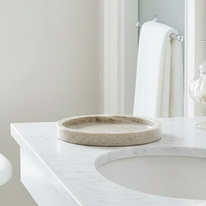 Beige Marble Tray