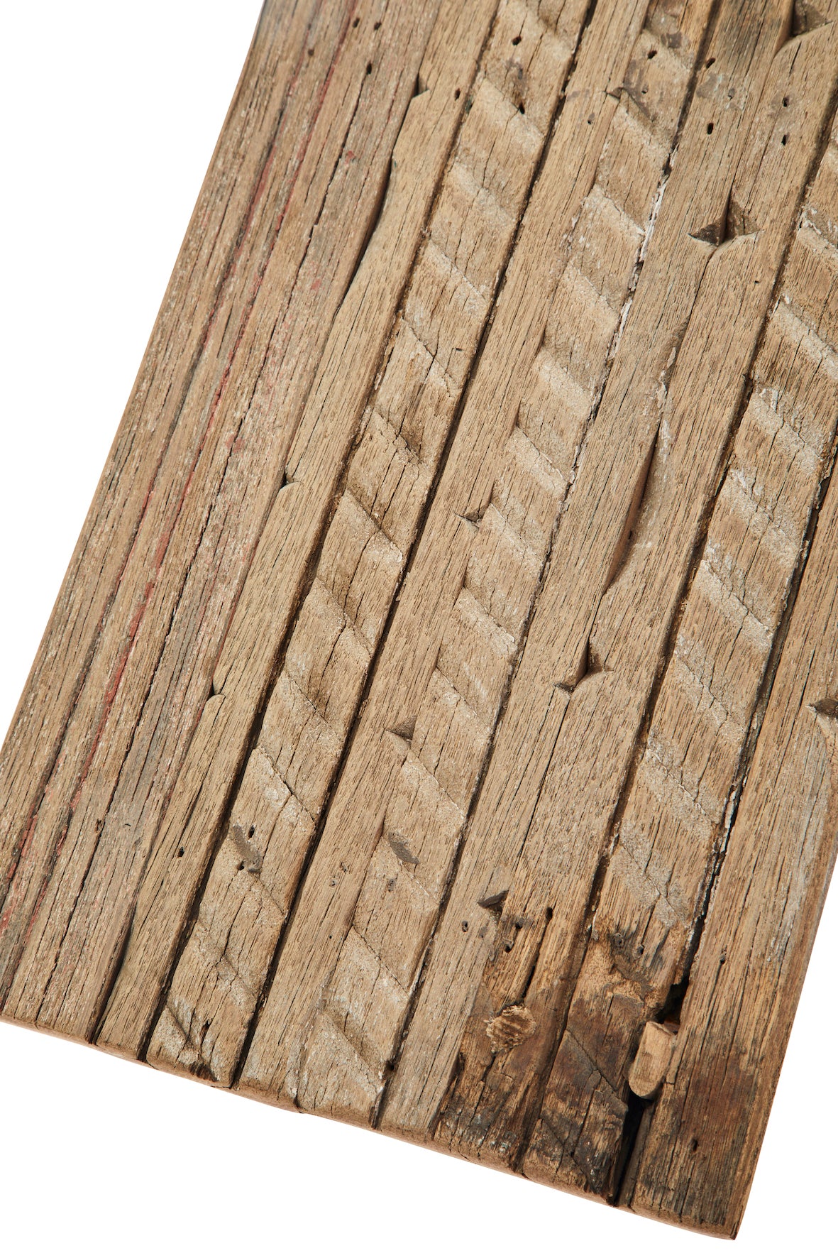 Recycled Wood Pedestal Tray