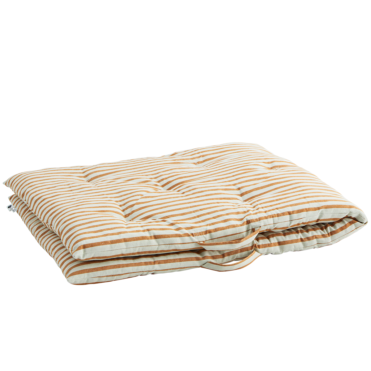 Terracotta Stripe Mattress Cushion