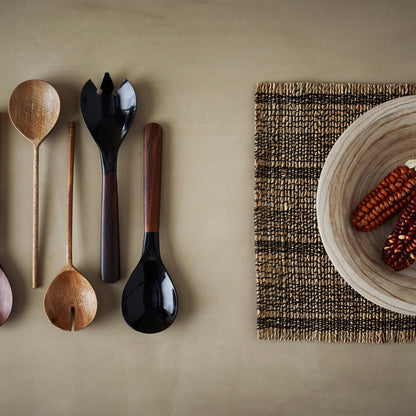 Mango Wood Salad Servers - Design Vintage