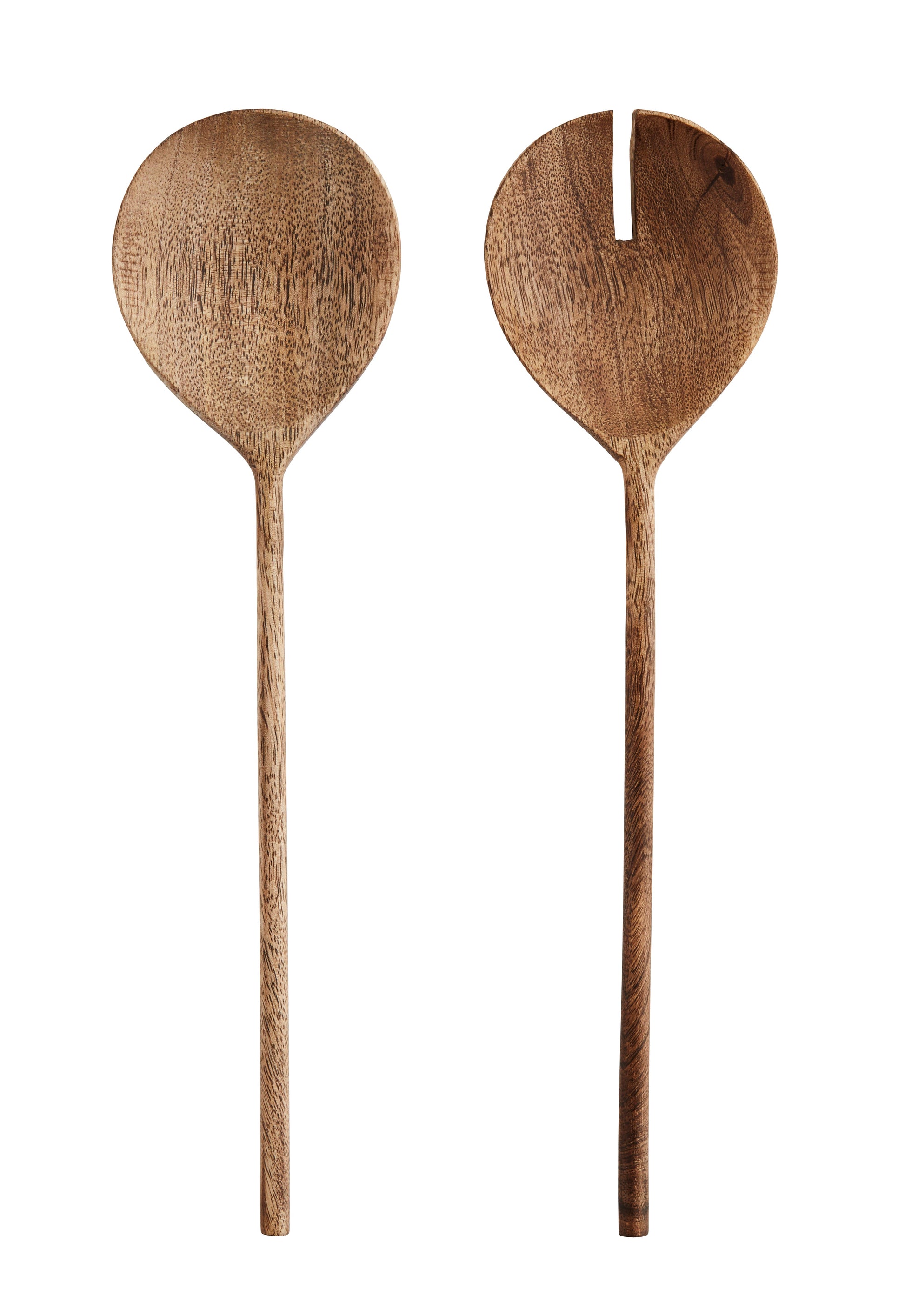 Mango Wood Salad Servers - Design Vintage