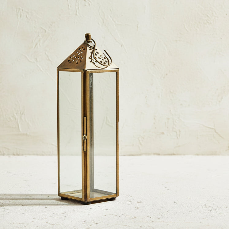 Slim Brass Lantern