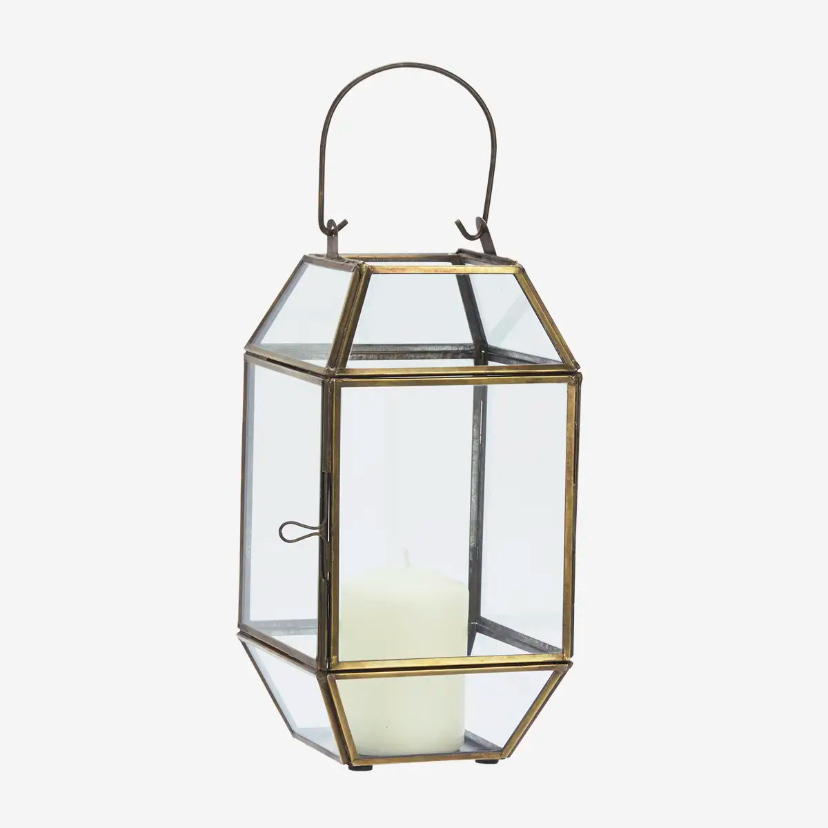 Pia Brass Lantern - Design Vintage