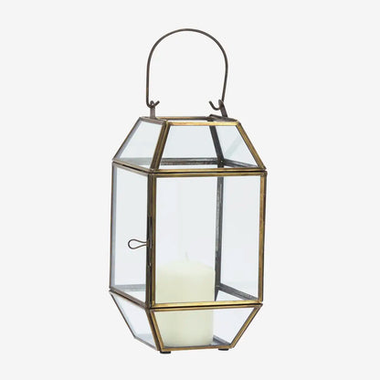 Pia Brass Lantern - Design Vintage