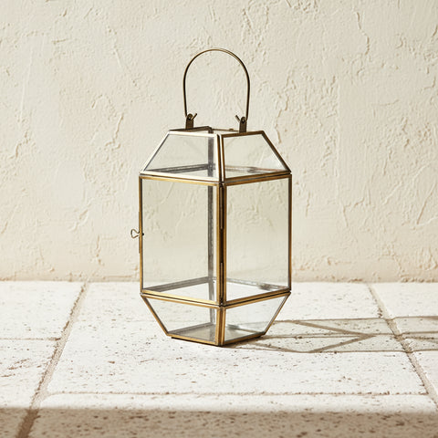 Pia Brass Lantern