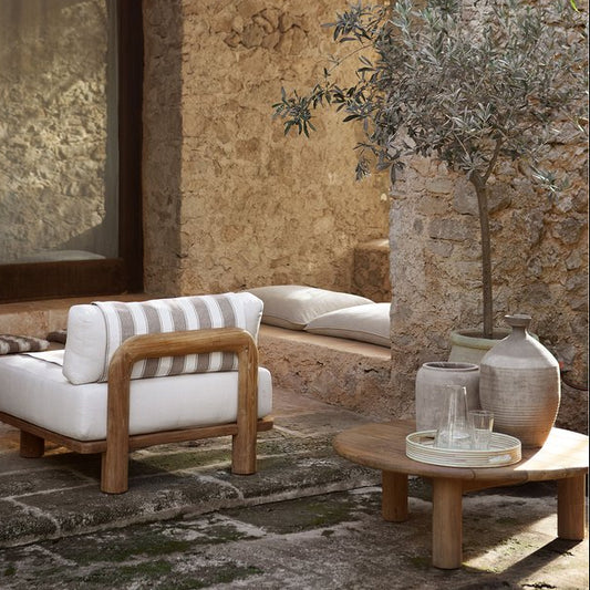 Reclaimed Teak Coffee Table - Design Vintage