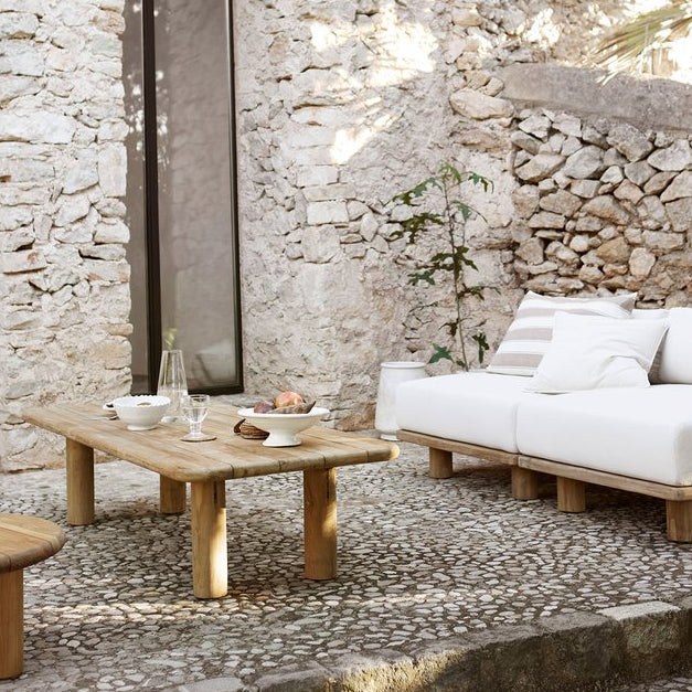 Reclaimed Teak Rectangular Coffee Table