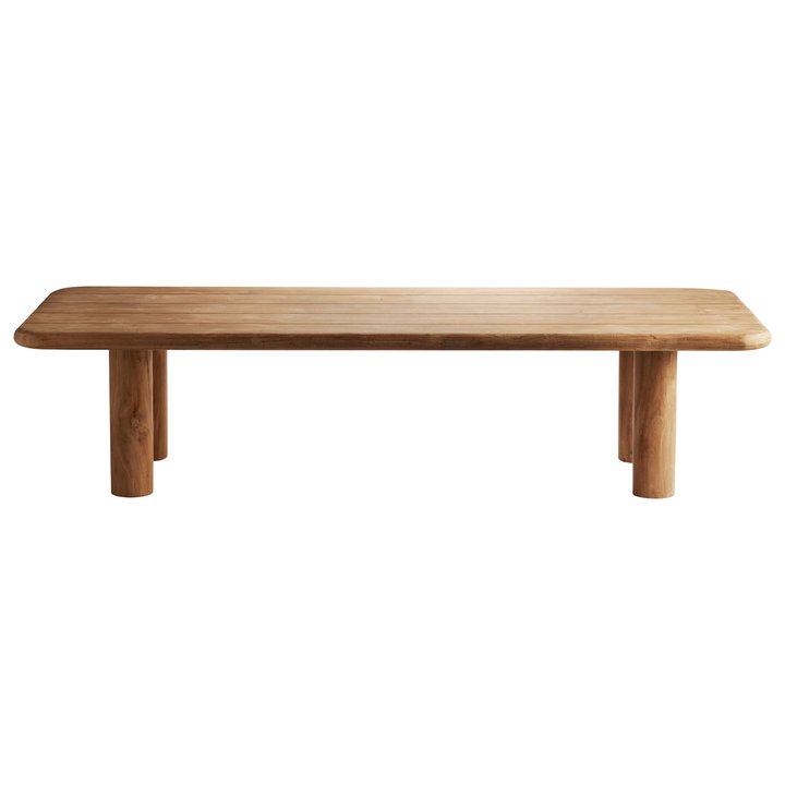 Reclaimed Teak Rectangular Coffee Table - Design Vintage