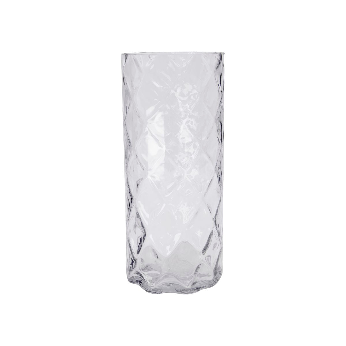 Textured Glass Vase - Design Vintage
