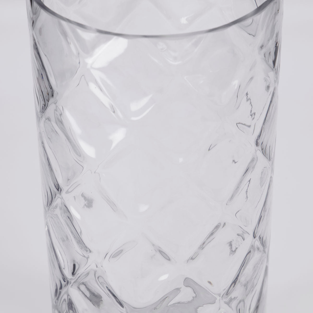 Textured Glass Vase - Design Vintage