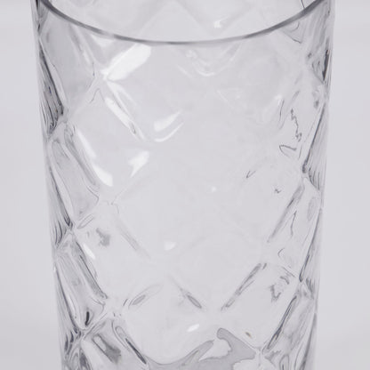 Textured Glass Vase - Design Vintage