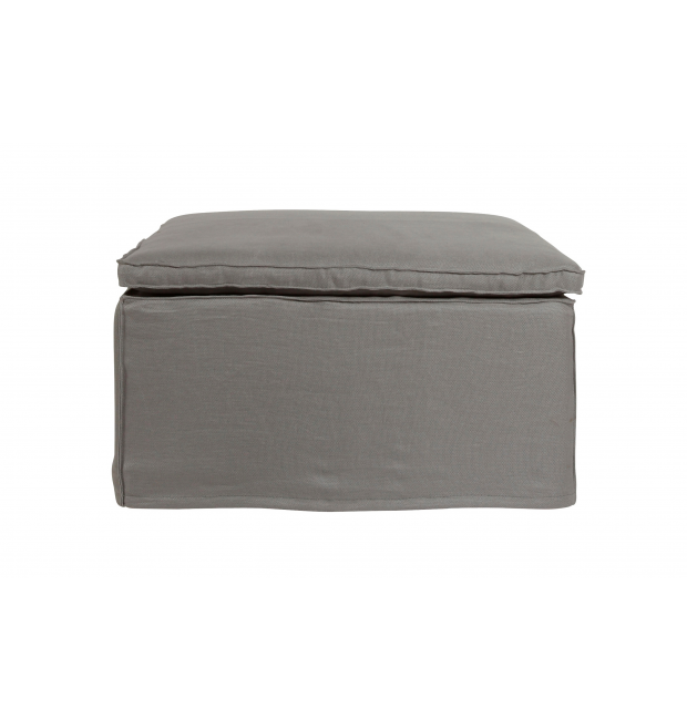 Linen Pouf - Design Vintage