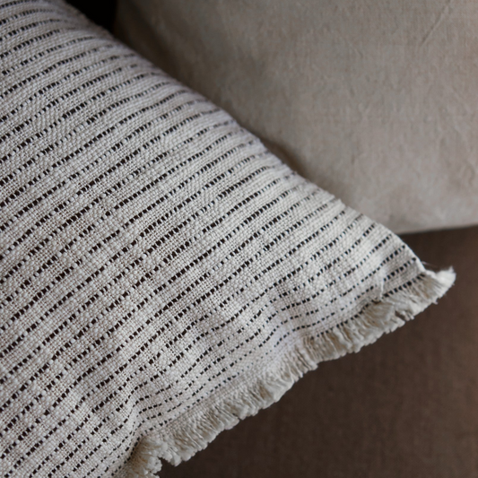 Como Woven Stripe Cushion