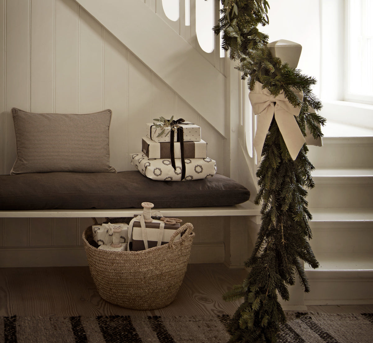 Mocha Cypress Gift Wrap