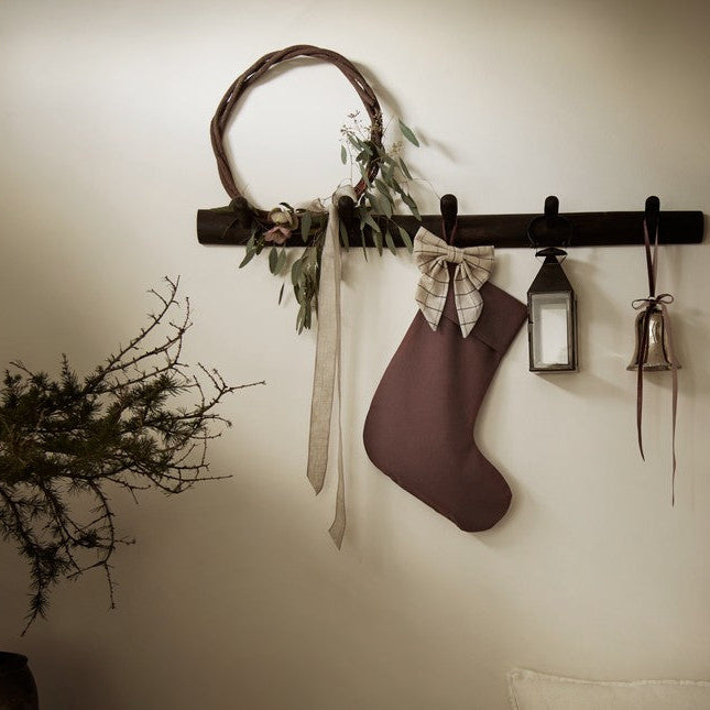 Checked Decorative Bow