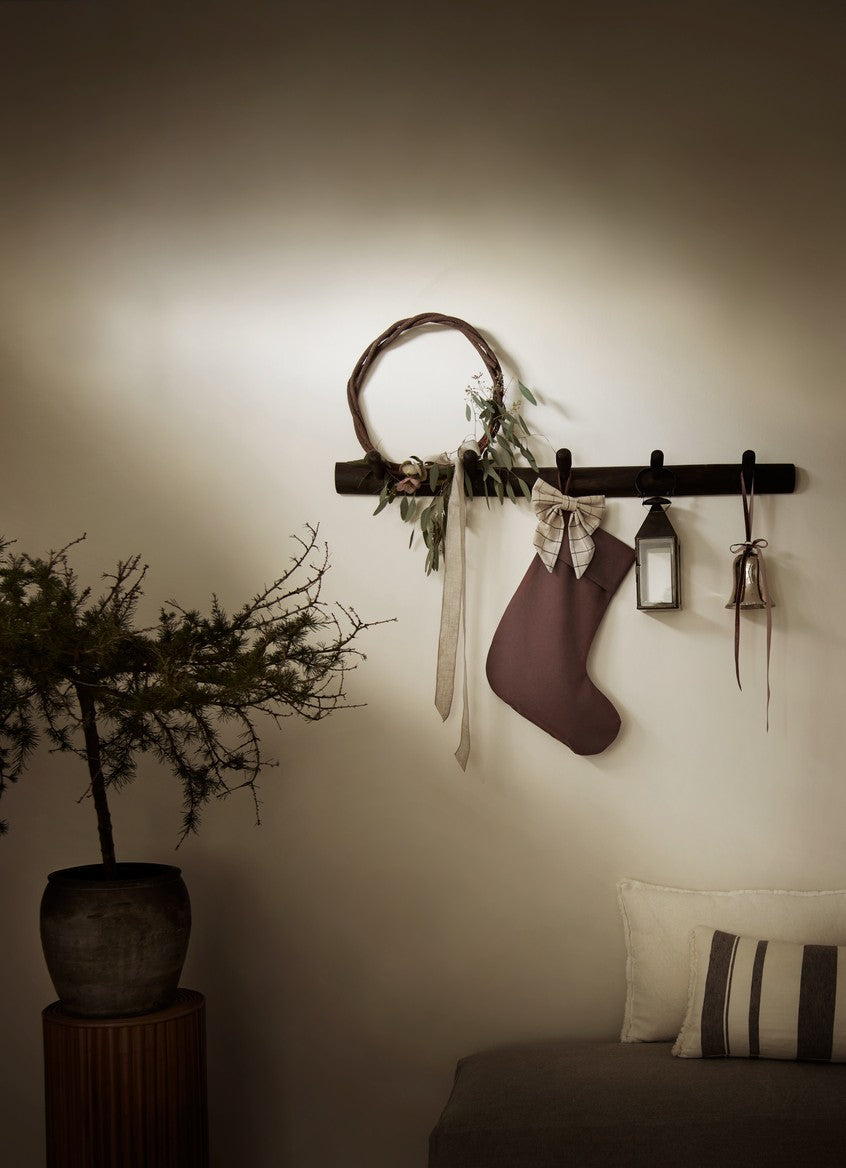 Dusty Pink Christmas Stocking
