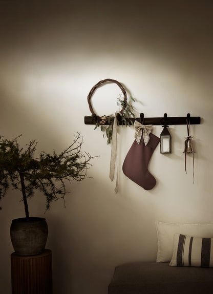 Dusty Pink Christmas Stocking