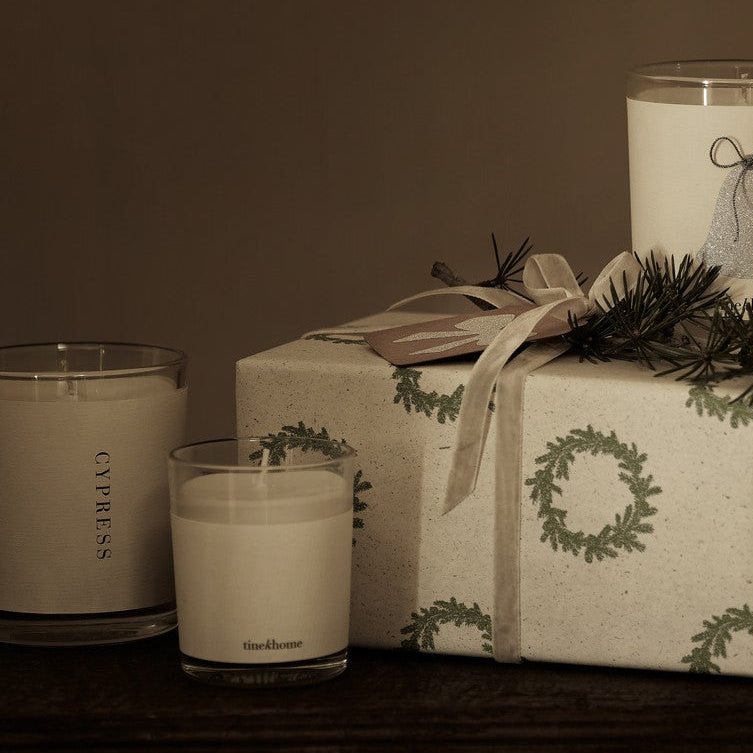 Cypress Scented Candle