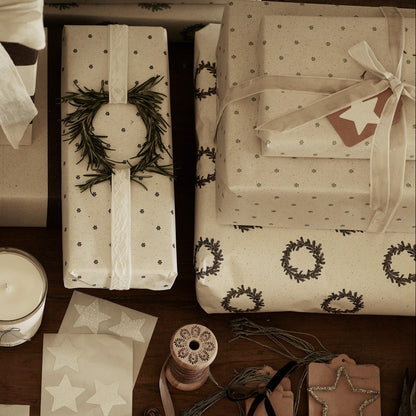 Mocha Cypress Gift Wrap