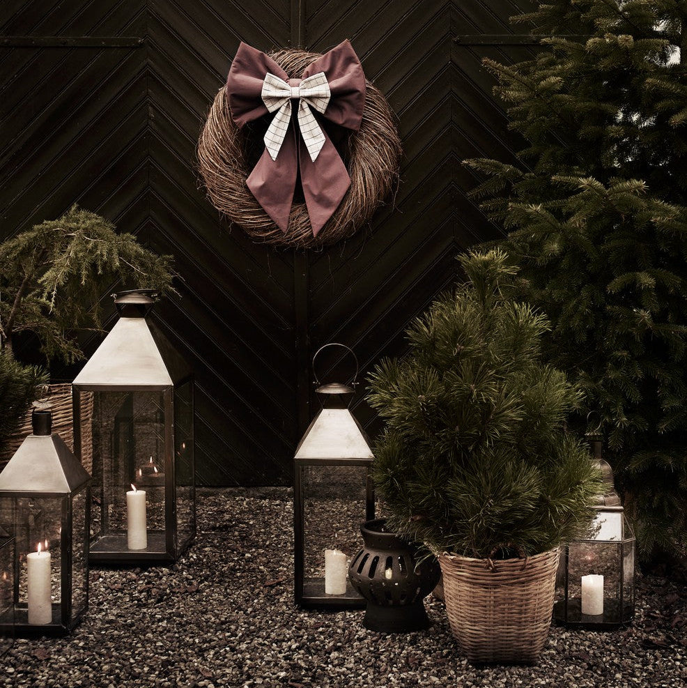 Handmade Oxidized Brass Lantern