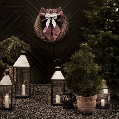 Handmade Oxidized Brass Lantern