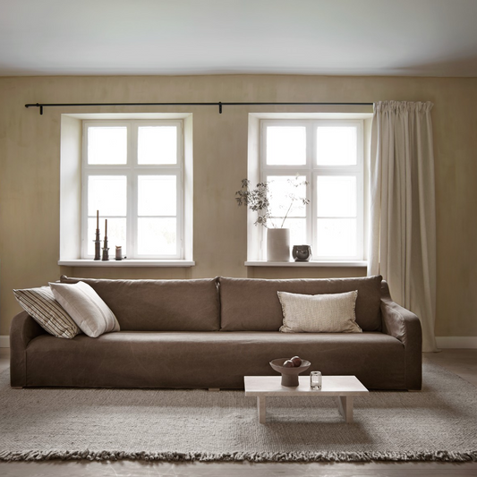 Curve Linen Sofa Collection - Design Vintage