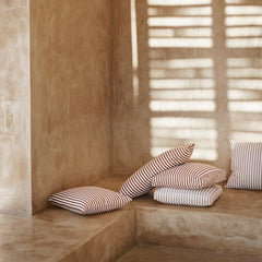 Twill Striped Box Cushions