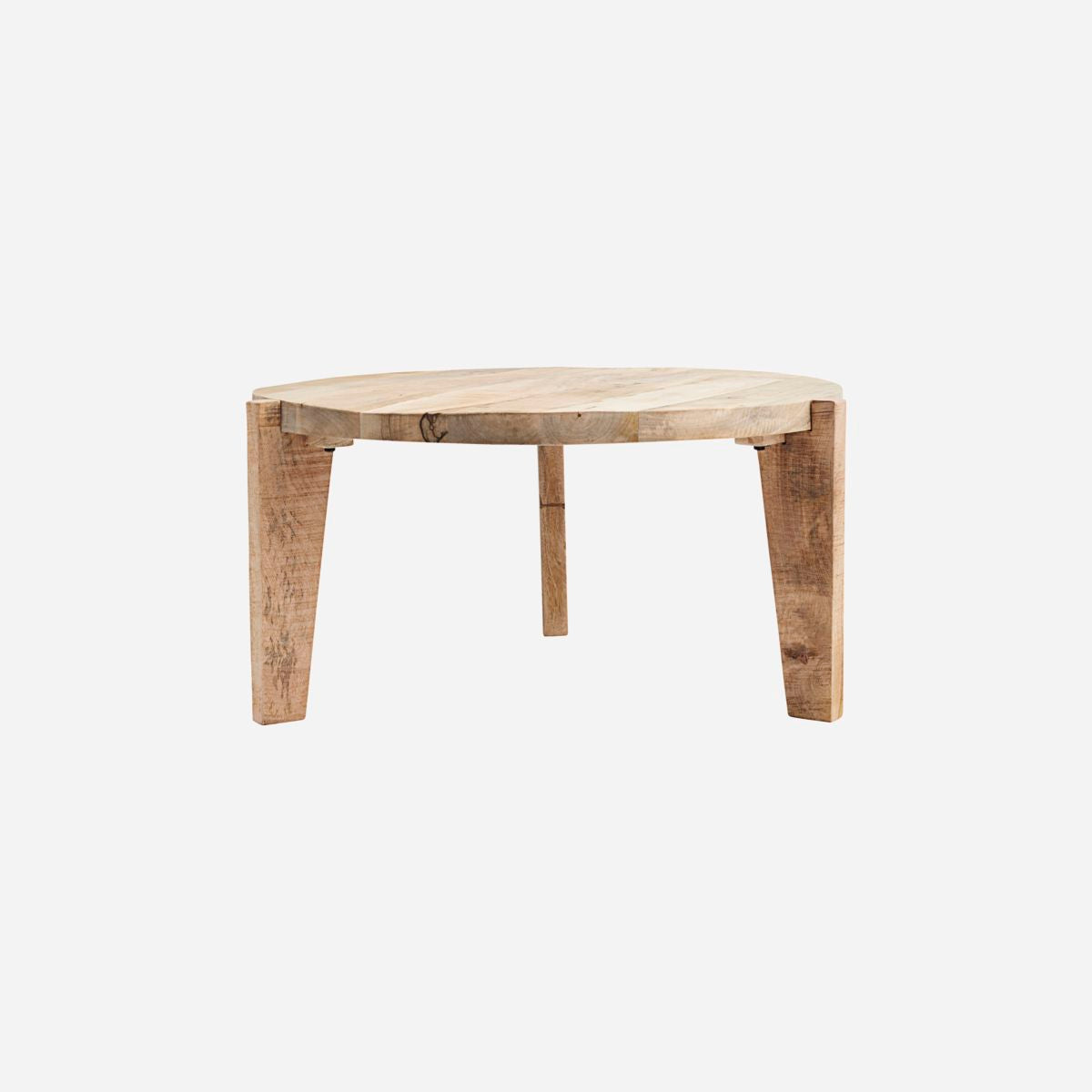 Round Mango Coffee Table - Design Vintage
