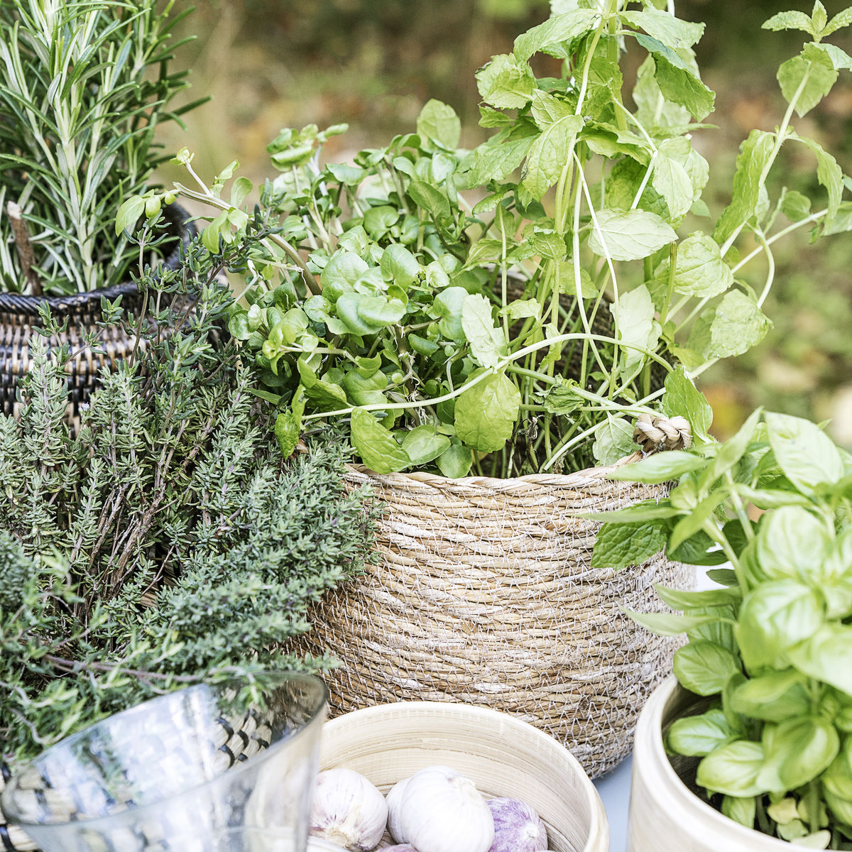 Natural Eva Basket - Design Vintage