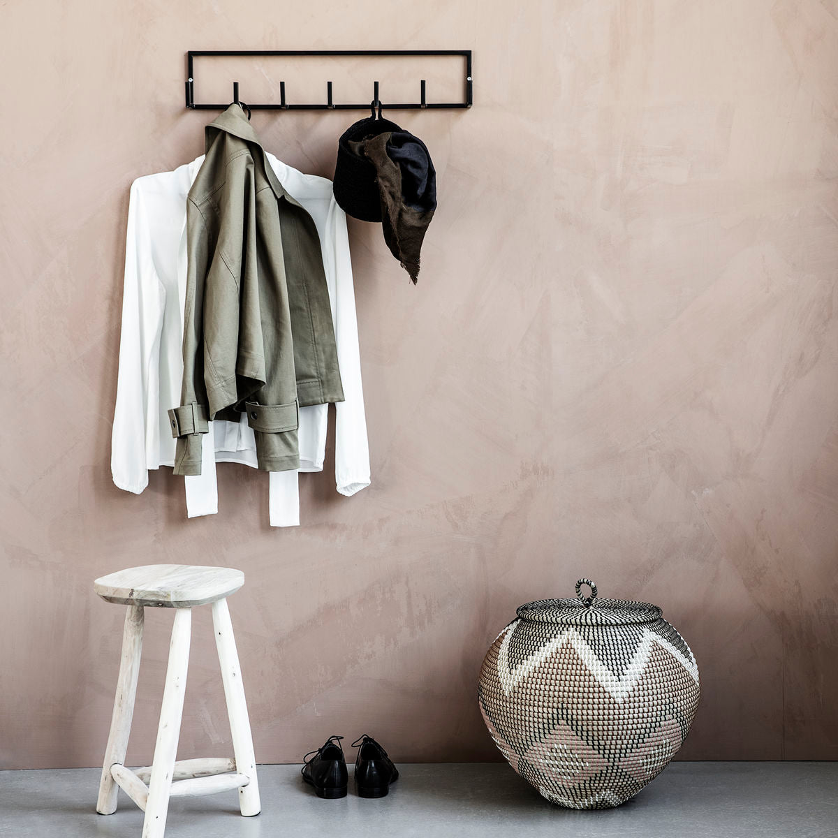 Black Eva Basket - Design Vintage