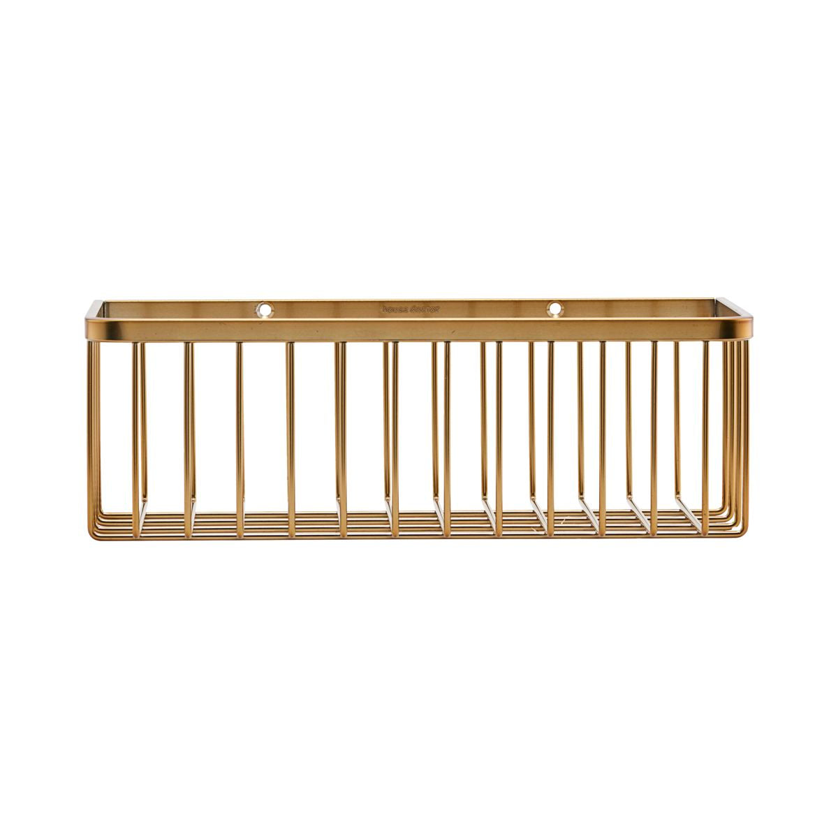 Brushed Brass Basket - Design Vintage